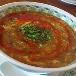 中国料理 なすの華 - 酸辣湯麺
