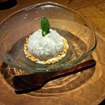 小屋場　只只 - 胡麻アイス