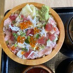 築地青空三代目 ららぽーと横浜 - 贅沢ばらちらし