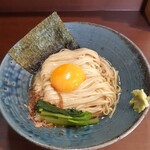 メヂカそば 吟魚 - 釜揚げ中華(醤油)　490 わさびが良い仕事