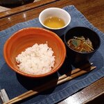 料理旅館 奥飛騨山草庵 饗家 - もち麦生姜炊き込み御飯