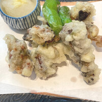うなぎ藤田 白金台店 - 肝の天ぷら