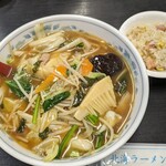 北海ラーメン 蝦夷 - 横浜名物サンマー麺