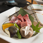 Sushi Daining Utsukimura - 黒毛和牛石焼ステーキ