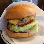BurgerCafe honohono - チーズバーガー