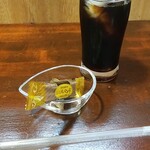 キッチン ブルー グローブ - アフターコーヒー