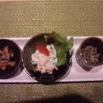 松臣 - 前菜３種