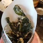 回転寿司 根室花まる - わかめの唐揚げ。