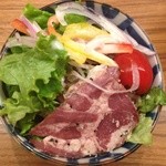 牛たん炭焼 利久 博多駅店 - サラダ