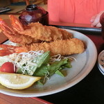 食事処 池田 - エビフライ定食