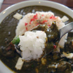 アプランティ - パラクパニール880円、10月・11月の1日10食限定カレー