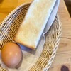 Komeda Kohi Ten - 山食パン（トースト）、定番ゆで玉子