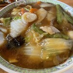 中華の華山 - 広東麺900円