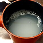 もとき - 蕎麦湯