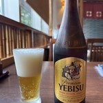 Teuchi Soba Kanemasu - エビスビール