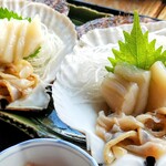 光る海 - 活ホタテ