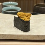 すし道 冨座 - キタムラサキウニ