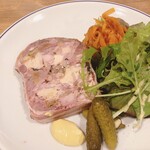 LA TABLE DE YAMASAKI - 鴨フォアグラ茸テリーヌ