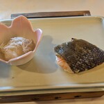 温泉三昧の宿 四万たむら - しらすおろし＆焼き魚♪