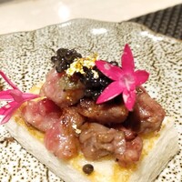 鉄板焼 ステーキ 北野坂 - A5黒毛和牛タルタル