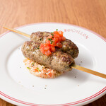 フランス大衆食堂ブイヨン - ラムひき肉の串焼き（2本）