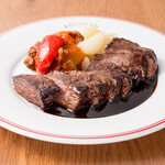 フランス大衆食堂ブイヨン - 牛ハラミのソテー