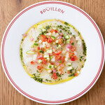 フランス大衆食堂ブイヨン - 鮮魚のカルパッチョ