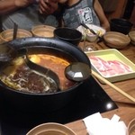 しゃぶしゃぶ温野菜 - コースによりお肉の種類が変わりますが、¥2980に飲み放題￥1000をつけました。小学生未満は無料です。サイドメニューも充実してるし、お肉は柔らかくて鶏・豚・牛の全てOKでした。満足でしたよ。