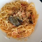 ヴィットリオ - ☆今日の日替わり☆
                                なすとミンチのトマトクリーム♫