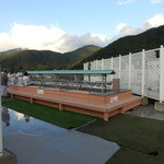 湖南荘 - 屋上足湯