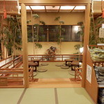 湖南荘 - 大浴場の休憩場所