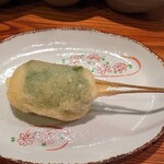 串揚げ 椛 - 豚シソ巻き