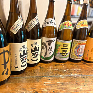 Wide variety ◎ Carefully selected Yakitori (grilled chicken skewers) and other sake that go well with yakitori!