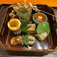 銀座 くらはし hanare - 前菜盛り合わせ