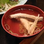 辰美寿し - 〆の吸い物