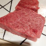 鉄板焼 ステーキ 北野坂 - この日は京都産