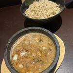 らーめん しん - つけ麺並(細麺) 魚介とんこつ