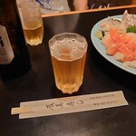 辰美寿し - 瓶ビールです