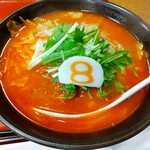 Hachiban Ramen - 野菜トマトらーめん。