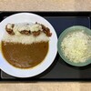 Matsunoya - 本格唐揚げカレー ¥630 ＋ 千切りキャベツ ¥80