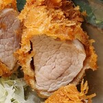 浜っ子 - 特ヒレ定食(150g)(近景)