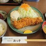 浜っ子 - 特ヒレ定食(150g)(ご飯少なめ)