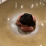 すし崇 - 本鮪。最高級ノリでいただく。