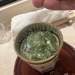 すし崇 - ズワイガニとベニズワイのハイブリッド。黄金蟹の茶碗蒸し。