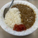 ラーメンショップ - 半カレーライス！