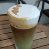 エスプレッサメンテ・イリー - アイス抹茶カプチーノ￥４６０