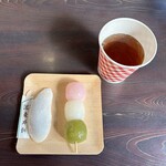 走井餅老舗 - お花見セット ほうじ茶