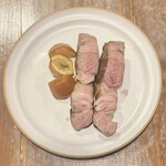 ライドダイナー - ラム肉と栗の燻製