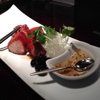 過門香 銀座本店 - 広州風ローストポーク キンモクセイ風味