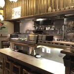 大衆酒場 青空 - カウンターは全8席